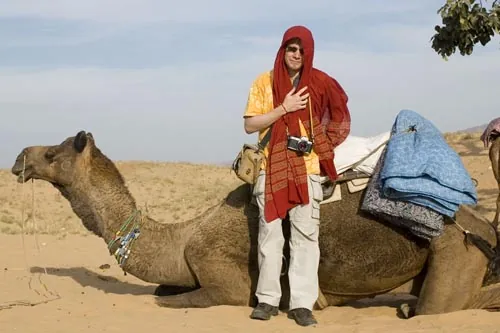 Polko a ťava Rama (Pushkar)