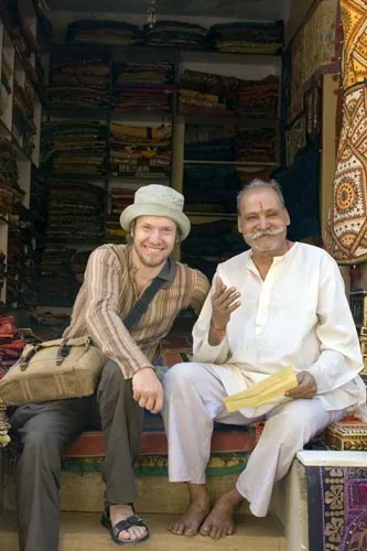 Polko a starý pán domáci...  (Jaisalmer)