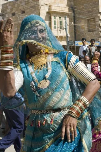 Eunuch vo víre tanca (Jaisalmer)