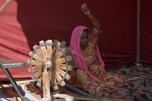 Indické vreteno  (Jaisalmer)