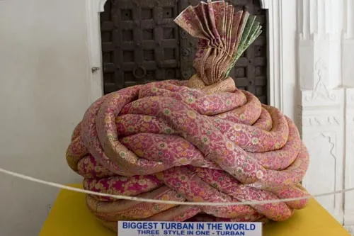 Najväčší turban na svete (Udaipur)