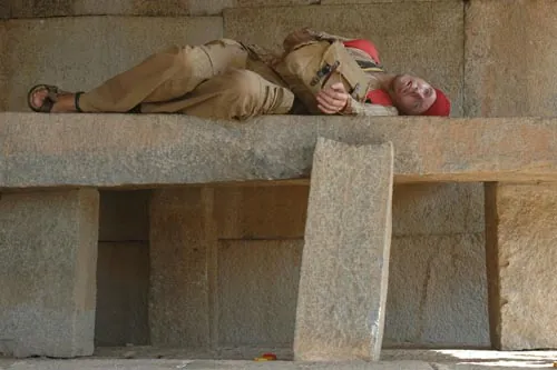 Na obetnom oltári... (Hampi)