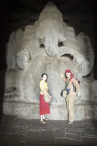 Ganéš prináša šťastie (Hampi)